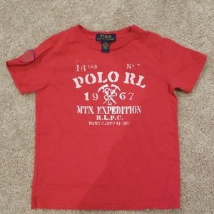 Boys Polo Ralph Lauren Tee - Size 4/4T